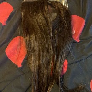Cashmere ponytail extension